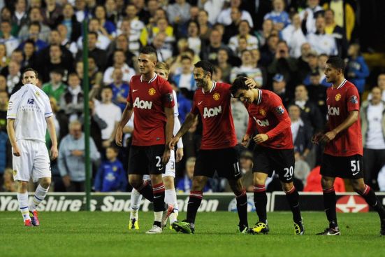 Manchester United last played Leeds in 2011