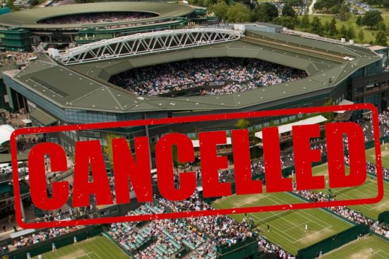 Wimbledon was cancelled for the 2020 season due to the coronavirus pandemic