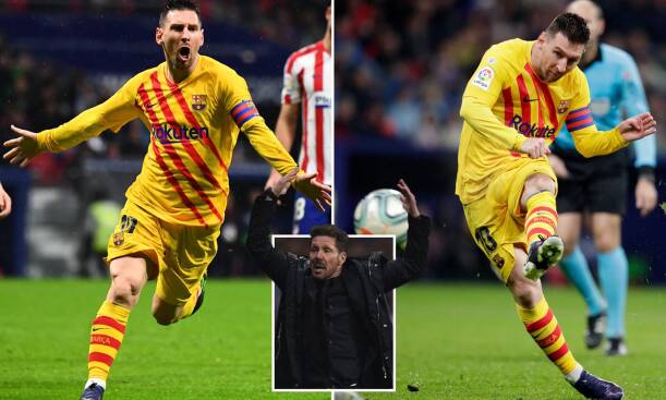 Atletico Madrid 0-1 Barcelona