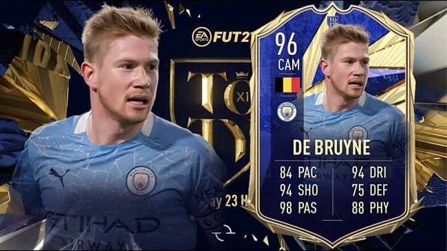 Kevin De Bruyne FIFA 21 TOTY