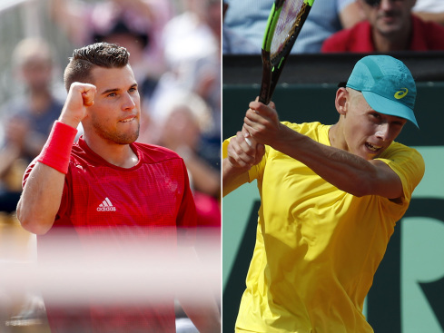 Dominic Thiem Alex De Minaur