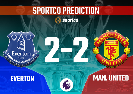 Sportco Prediction for Everton vs Man United