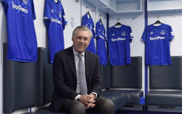 Carlo Ancelotti Everton Premier League