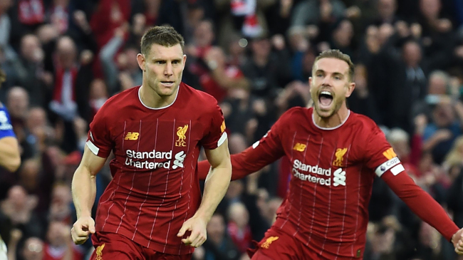 James Milner Jordan Henderson Liverpool