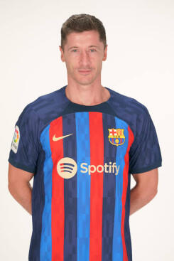 Robert Lewandowski - One of the top earners at Barcelona in 2024.