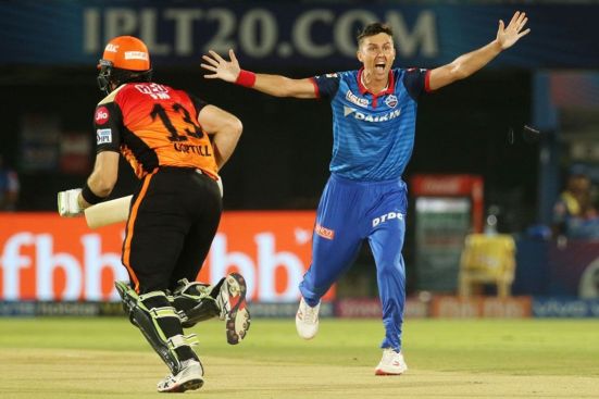 Trent Boult of Delhi Capitals
