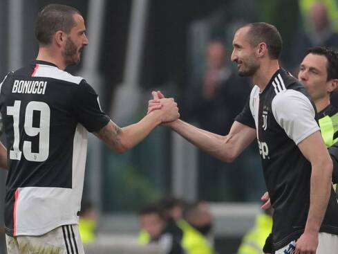 Bonucci and Chiellini at Juventus
