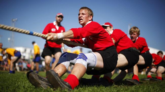 Tug of war