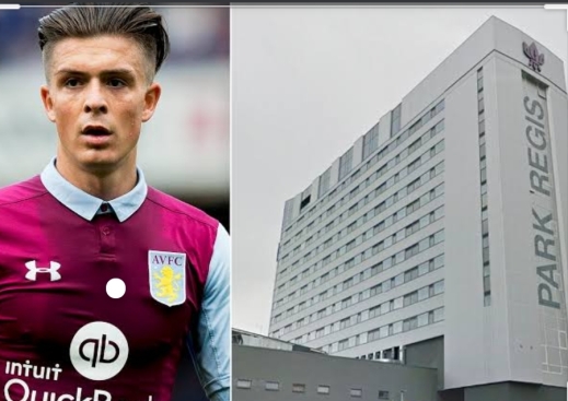 Jack Grealish was found at a Birmingham Hotel which was later shut down by police