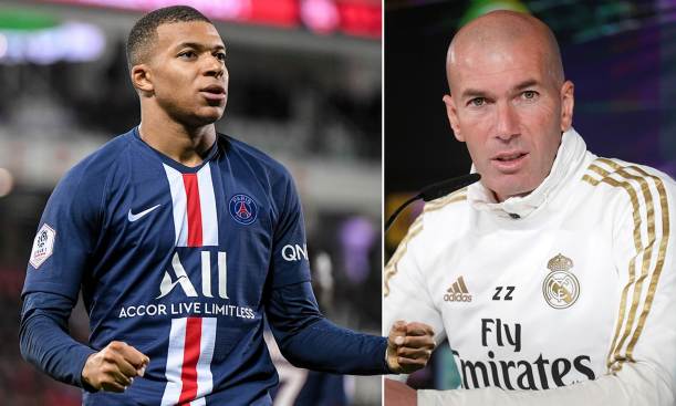 Kylian Mbappe Zinedine Zidane