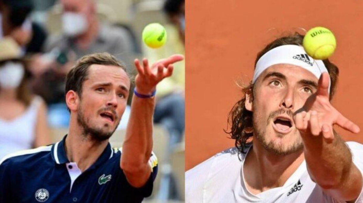 Roland Garros Q-F 2021 Medvedev vs Tsitsipas Head-to-Head Record Last 5 Meetings H to H French Open 2021 Quarter-Finals Predictions Today UK Match Time Australian Open 2021 H2H S