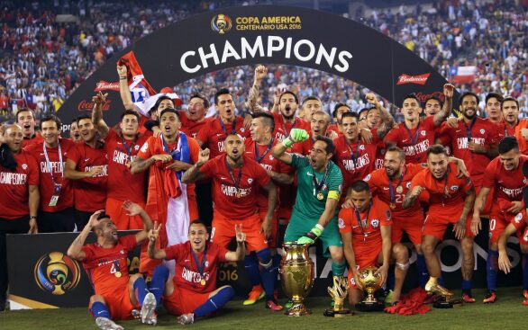 Chile Copa America Win 2016
