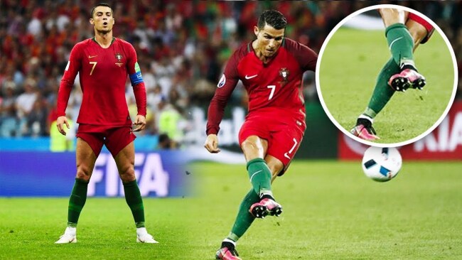 Cristiano Ronaldo Free kick style
