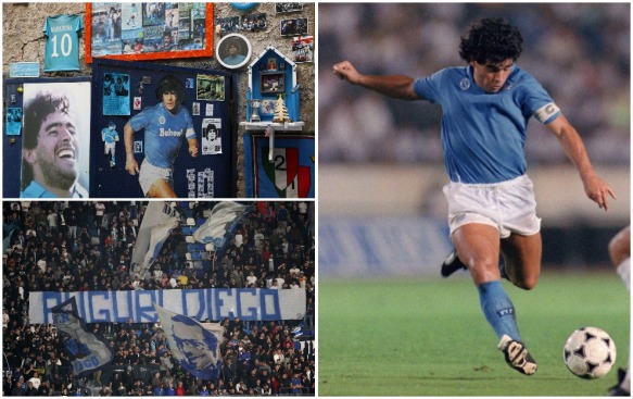 Diego Maradona's love from football fans is unparalled