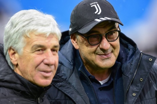 Gian Piero Gasperini Maurizio Sarri Atalanta Juventus