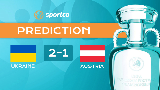 Ukraine vs Austria Score Prediction Euro 2020