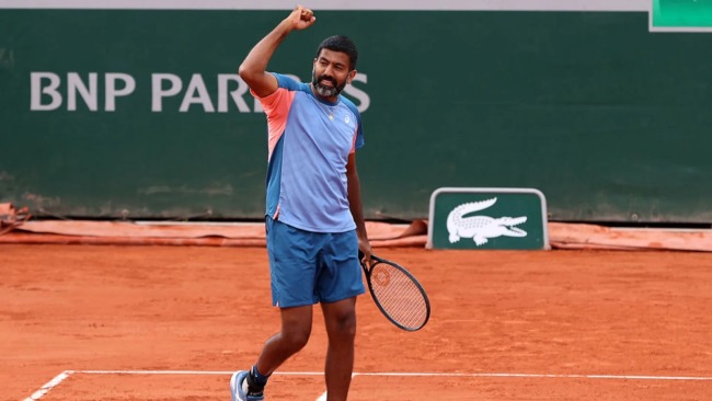 Rohan Bopanna - Oldest man to attain World No. 1 ranking.