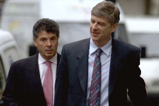 Arsene Wenger David Dein Arsenal