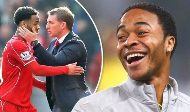 Brendan Rodgers and Raheem Sterling