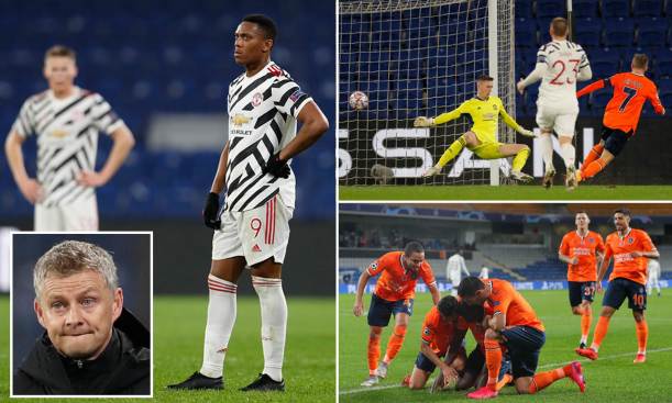 Man United had a disappointing evening against Istanbul Basaksehir