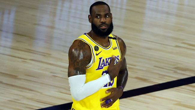 LeBron James Los Angeles Lakers NBA Bubble