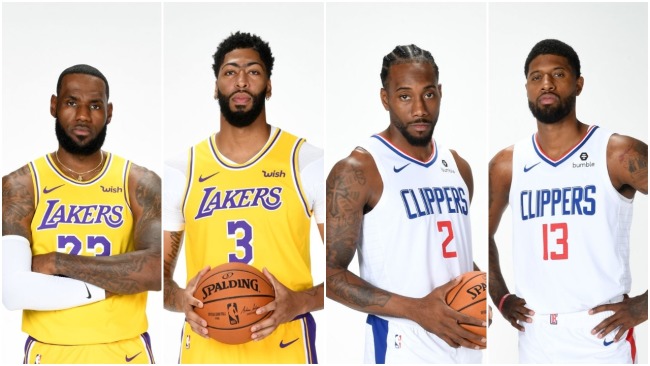 LA Lakers and LA Clippers