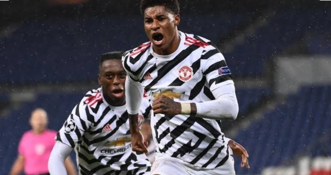 Marcus Rashford scored the winner against PSG in Paris