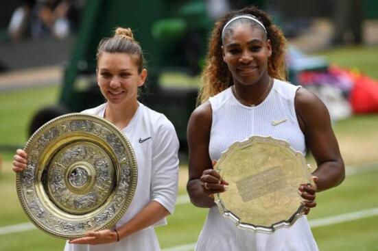 Simona Halep at Wimbledon 2019