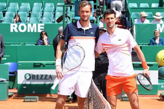 Medvedev vs Djokovic at the Monte Carlo Open 2019