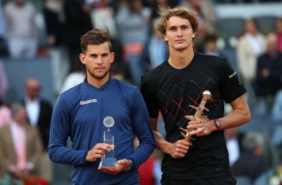 Dominic Thiem Alexander Zverev