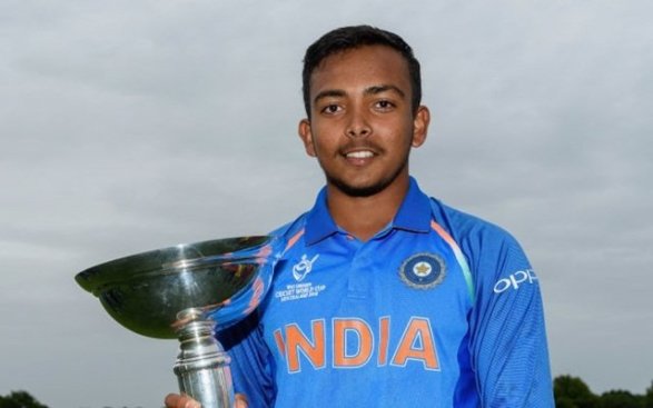 Prithvi Shaw (picture credits: M.crictracker.com) Dhawan