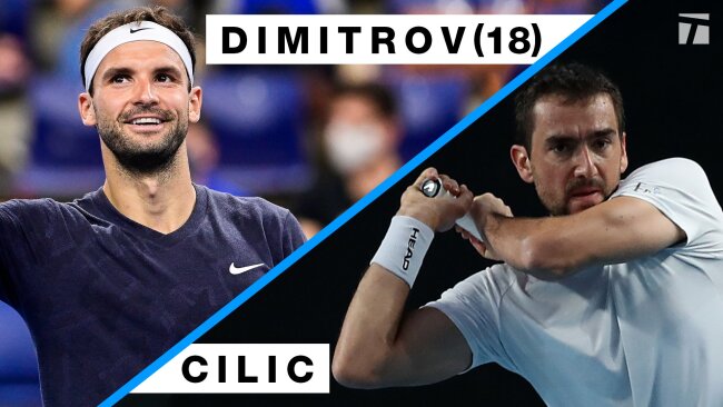 Marin Cilic vs Grigor Dimitrov