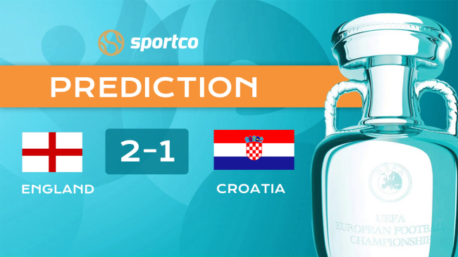 England vs Croatia Euro 2020 score prediction