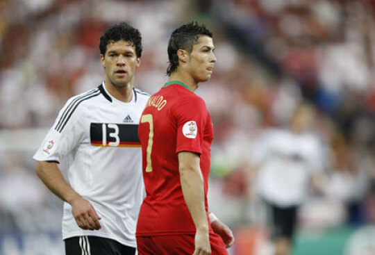 ballack and ronaldo