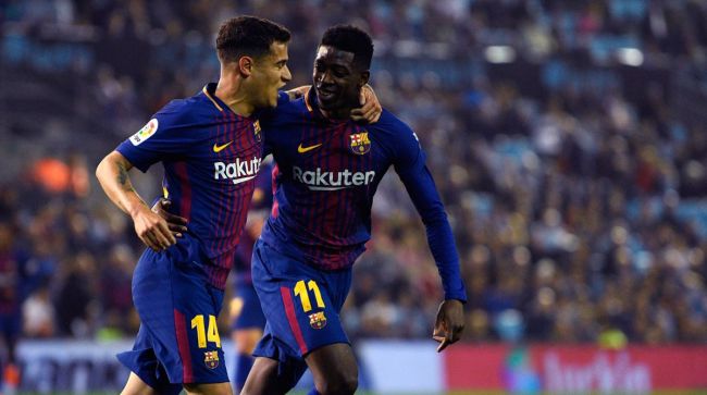 Phillipe Coutinho Ousmane Dembele FC Barcelona