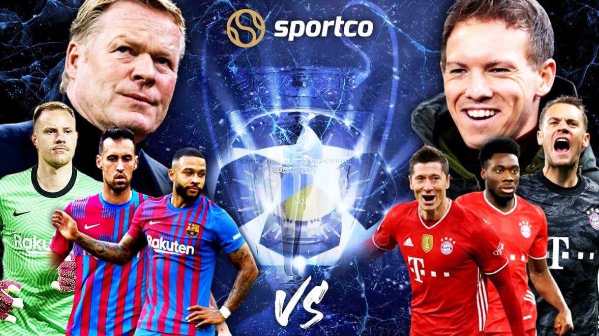 Barcelona Vs Bayern Munich Head To Head H2h Stats Champions League 21 Previous Results 8 2 Score Prediction 15 13