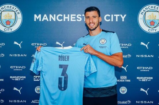 Ruben Dias signs for Man City