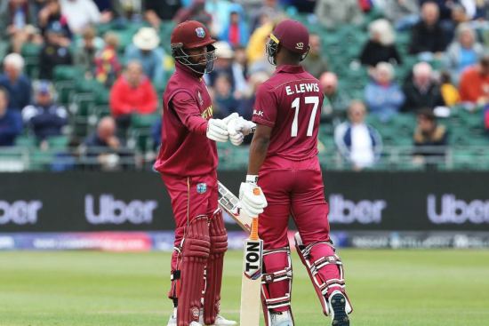 Shai Hope and Evin Lewis  (Picture: ABC)  Rohit