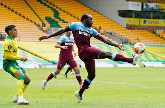 Michail Antonio vs Norwich City