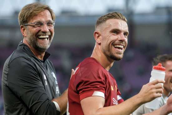 Jurgen Klopp Jordan Henderson Liverpool