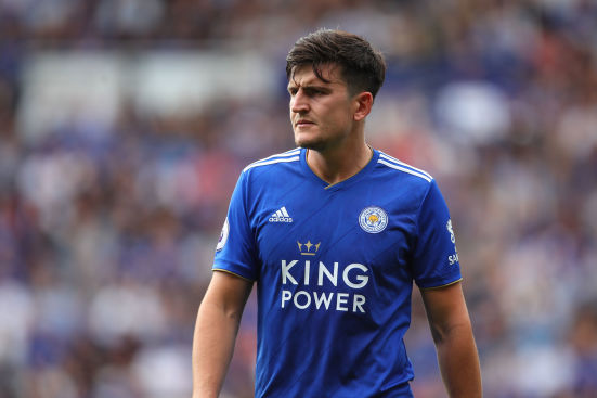 Harry Maguire Leicester City Premier League