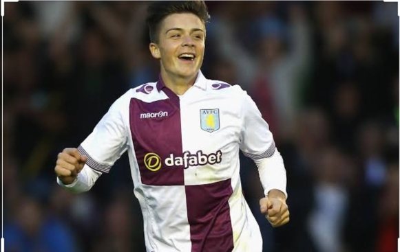 Young Jack grealish for Aston Villa