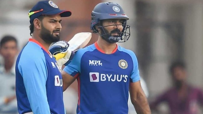 Dinesh karthik Rishabh Pant India