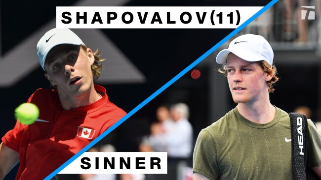 Jannik Sinner vs Denis Shapovalov