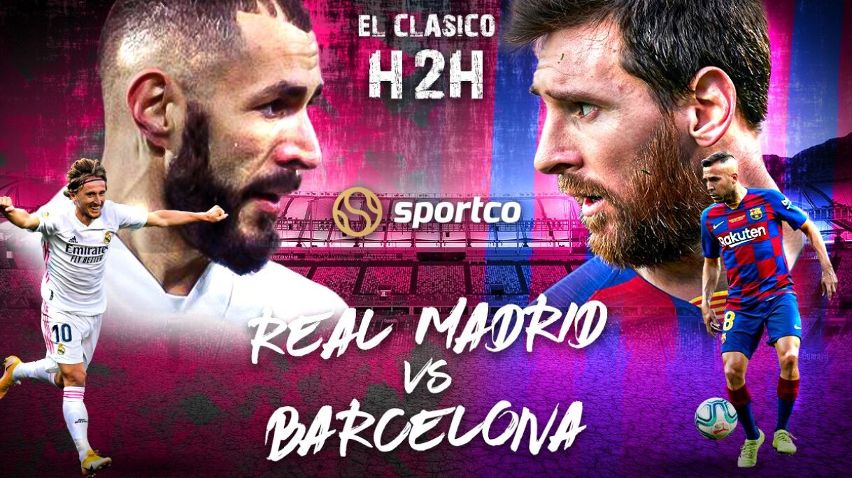 Real Madrid vs Barcelona: Head to Head Record | H2H Results | El Classico | H2H Stats | Previous Results | La Liga 2021