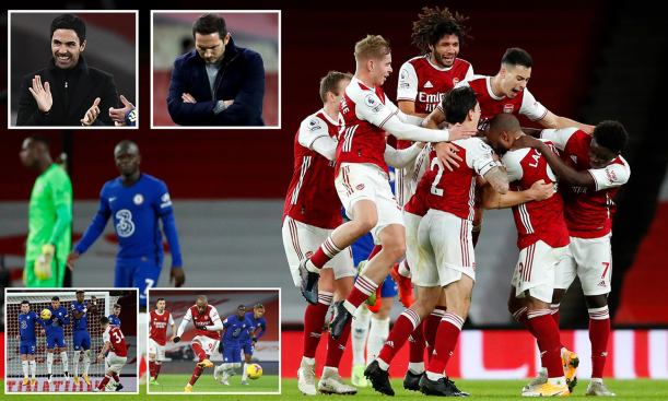 Arsenal vs Chelsea in pictures