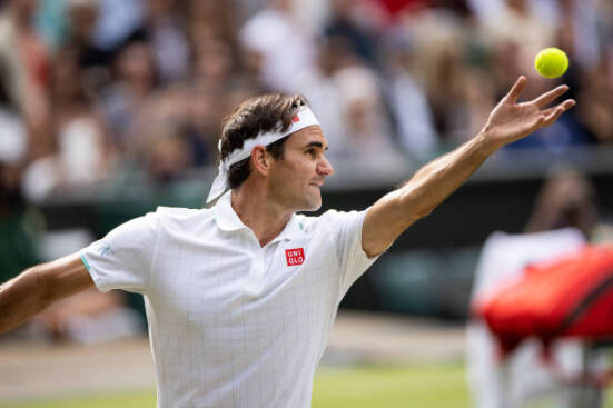 Federer getting in service mode