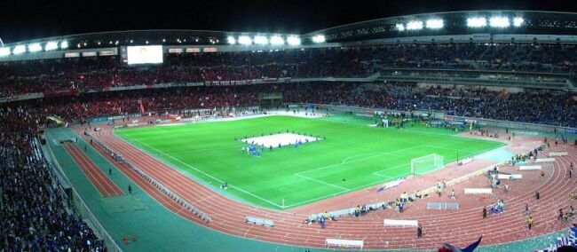 Venue for the Men's Football Final: International Stadium in Yokohama 