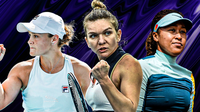 Ashleigh Barty Simona Halep Naomi Osaka French Open