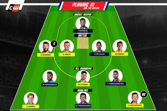 AUS vs SL fantasy team
